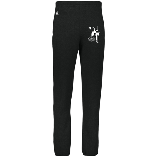 OPG Custom Design #10. Flag Pole. Dri-Power Closed Bottom Pocket Sweatpants