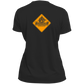 ArtichokeUSA Custom Design. Art Work Ahead. 24,901 Miles (Miles Around the Earth). Ladies’ Moisture-Wicking V-Neck Tee