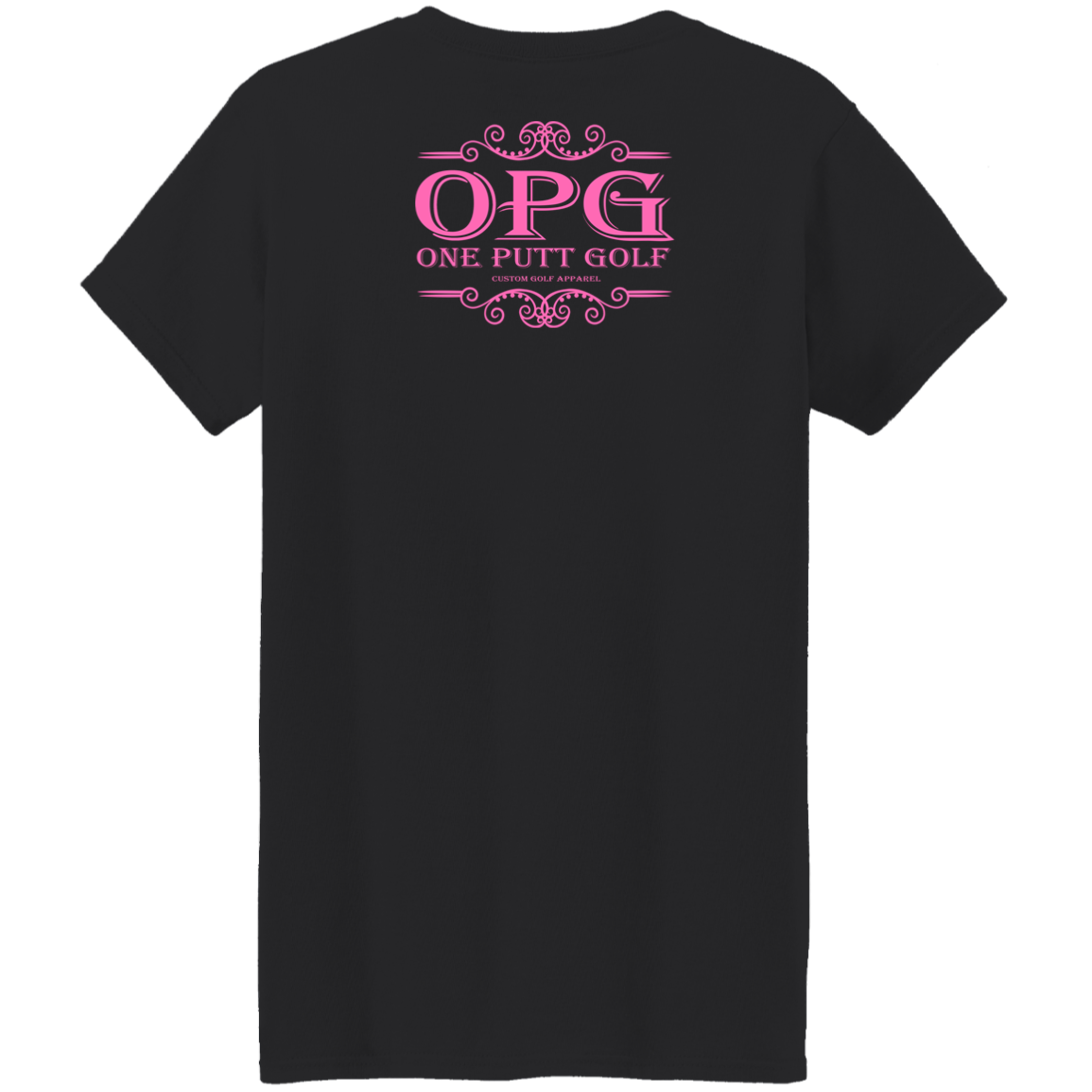 OPG Custom Design #5. Golf Tee-Shirt. Golf Humor. Ladies' 100% Cotton T-Shirt.