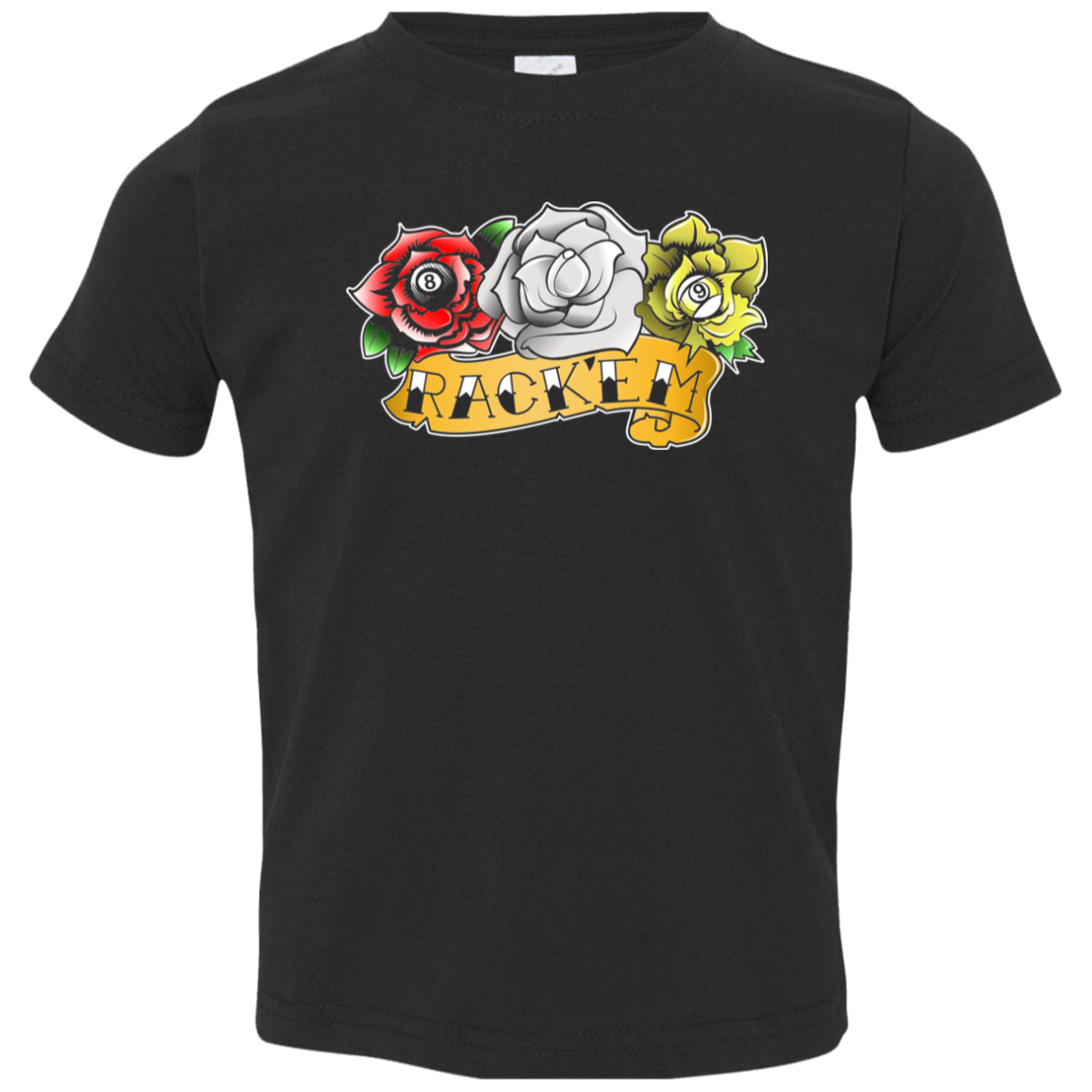 The GHOATS Custom Design. #28 Rack Em' (Ladies only). Toddler Jersey T-Shirt