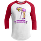 OPG Custom Design #5. Golf Tee-Shirt. Golf Humor. Youth 3/4 Raglan Sleeve Shirt