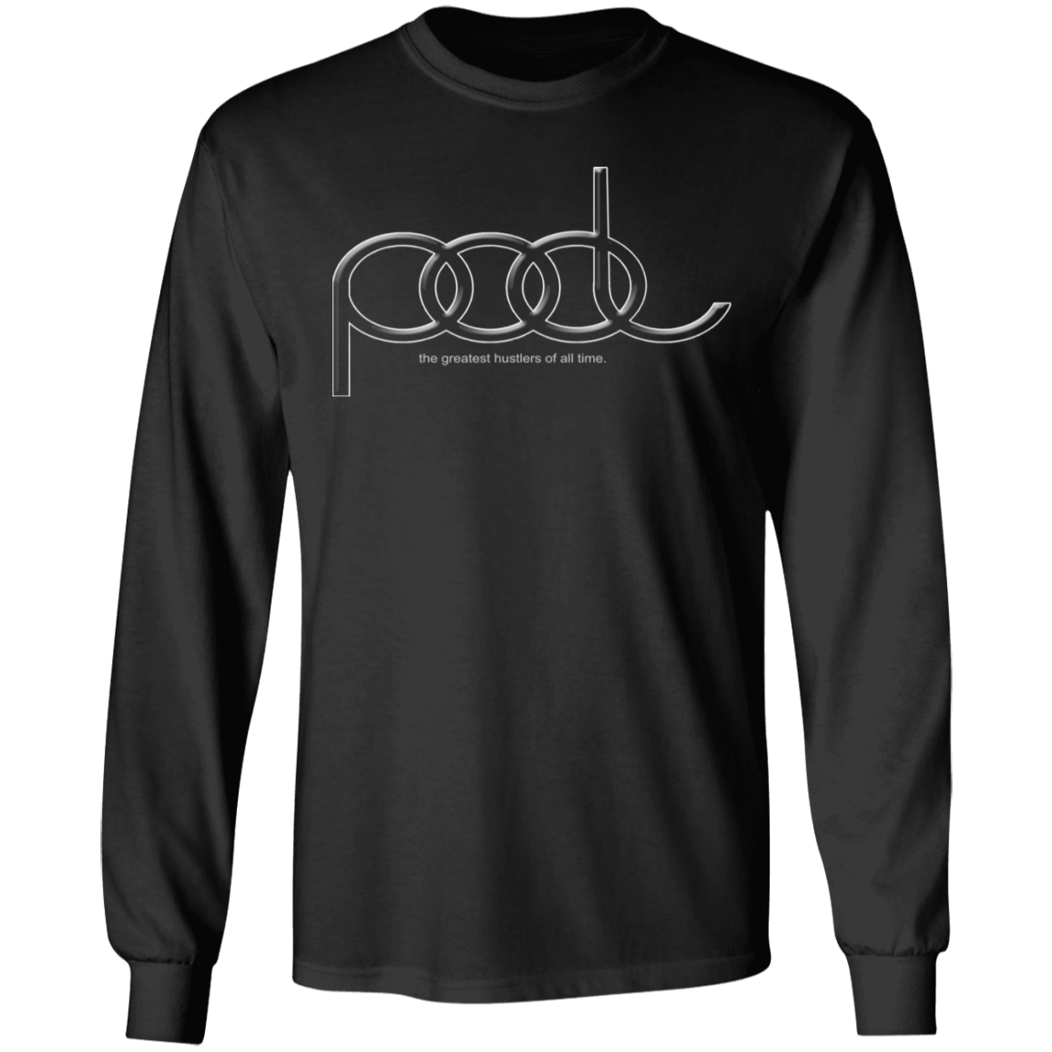 The GHOATS Custom Design. #3 POOL. APA Parody. Long Sleeve Cotton T-Shirt