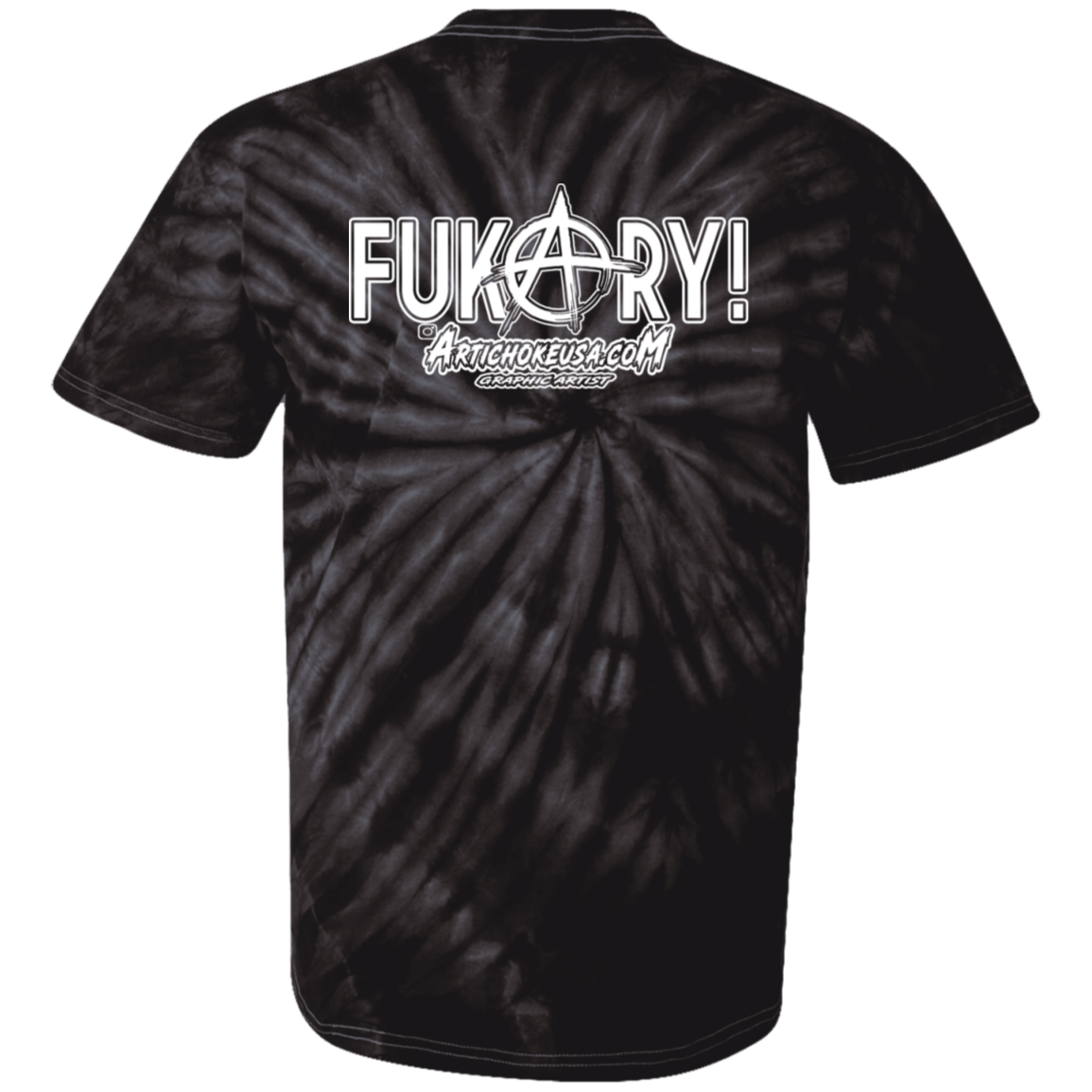 ArtichokeUSA Custom Design. FUKCERY. The New Bullshit. 100% Cotton Tie Dye T-Shirt