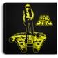 ArtichokeUSA Custom Design #39. Solo Stig - Stig/Star Wars Parody. TV Music Movies. Square Canvas .75in Frame