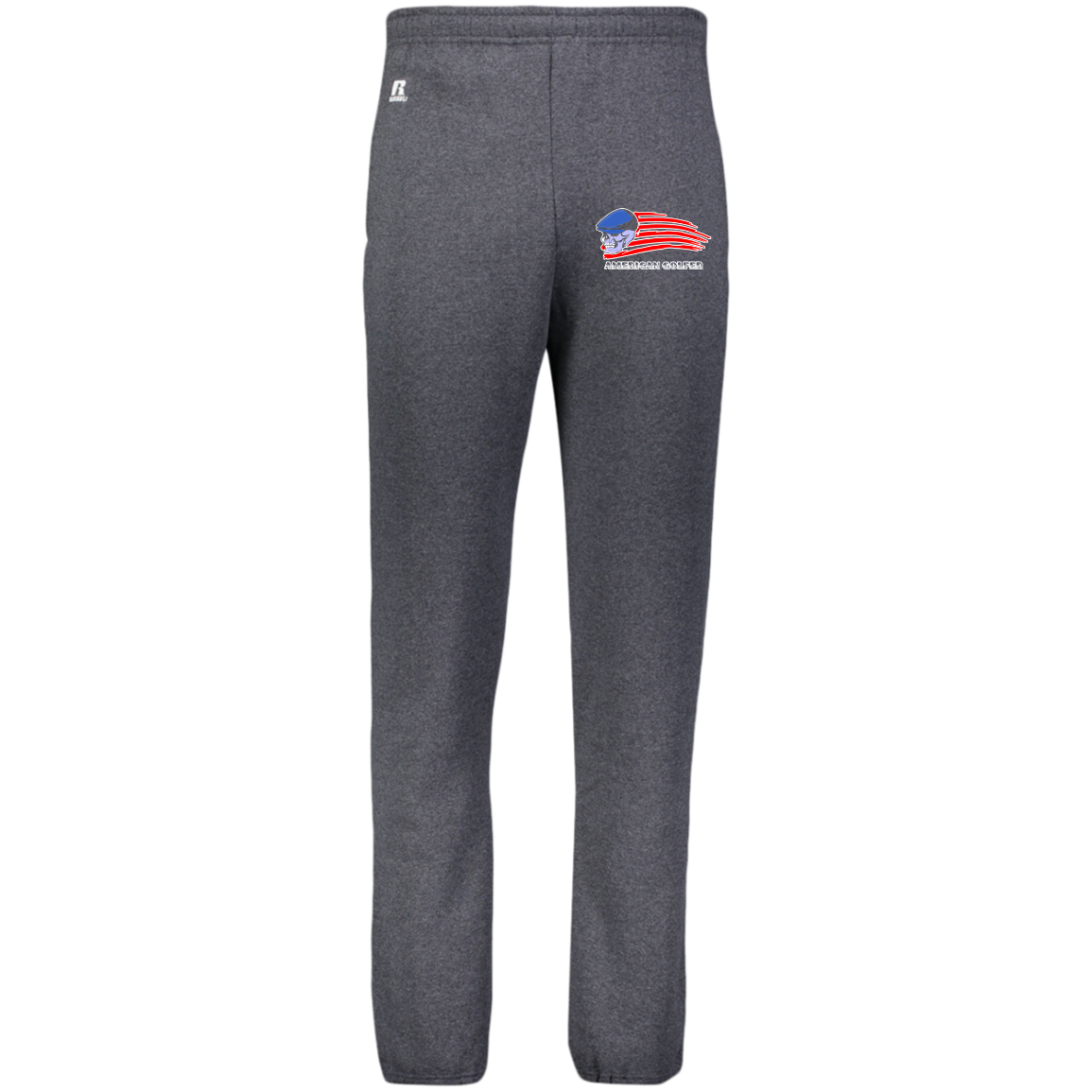 OPG Custom Design #12. Golf America. Male Edition. Dri-Power Closed Bottom Pocket Sweatpants