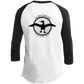 OPG Custom Artwork #1. Albatross. It's a golf thing. Youth 3/4 Raglan Sleeve Shirt