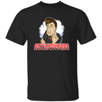 ArtichokeUSA Custom Design. Innovation. Elon Musk Parody Fan Art. Youth 5.3 oz 100% Cotton T-Shirt