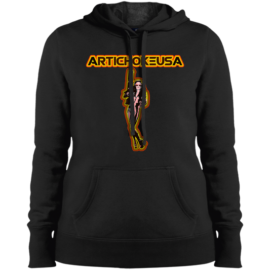 ArtichokeUSA Character and Font design. Let's Create Your Own Team Design Today. Mary Boom Boom. adies' Pullover Hooded Sweatshirt