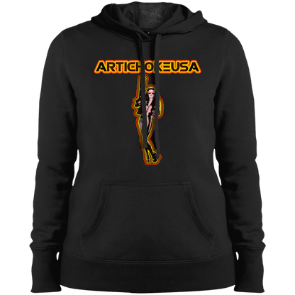 ArtichokeUSA Character and Font design. Let's Create Your Own Team Design Today. Mary Boom Boom. adies' Pullover Hooded Sweatshirt