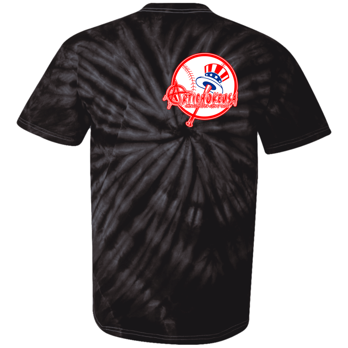 ArtichokeUSA Character and Font Design. Let’s Create Your Own Design Today. Brooklyn. Youth Tie Dye T-Shirt