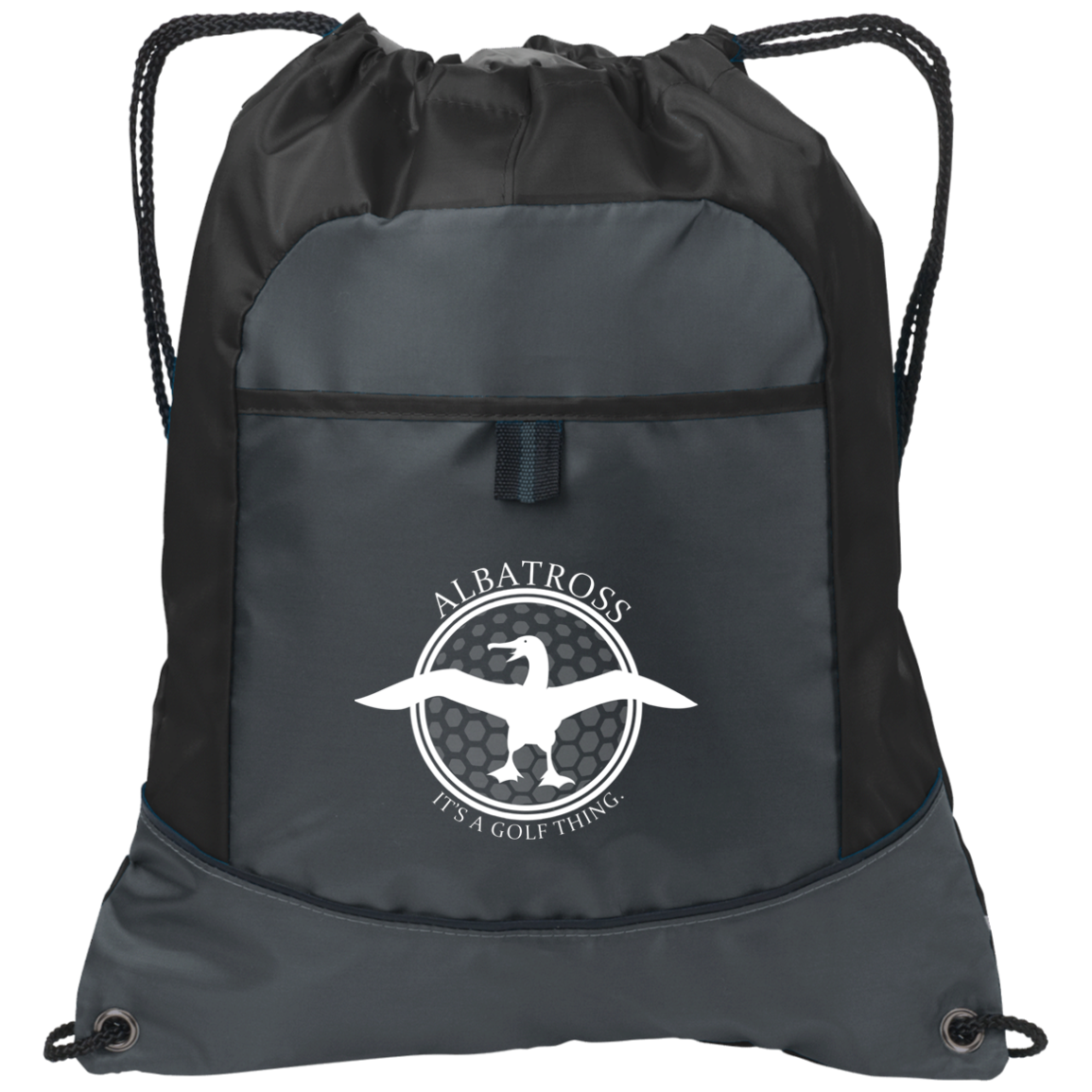 OPG Custom Artwork #1. Albatross. It's a golf thing. Pocket Cinch Pack