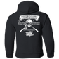 The GHOATS Custom Design. #4 Motorcycle Club Style. Ver 2/2. Youth Pullover Hoodie