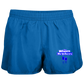 OPG Custom Design #3. Blue Tees Blues Brothers Fan Art. Ladies' Wayfarer Running Shorts