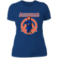 ArtichokeUSA Character and Font design. Let's Create Your Own Team Design Today. Amber. Ladies' Boyfriend T-Shirt