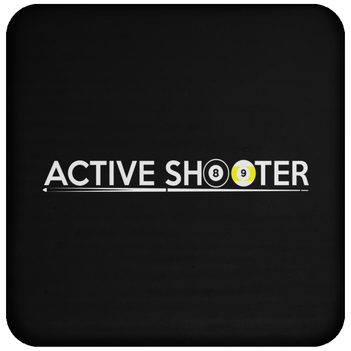 The GHOATS Custom Design #1. Active Shooter. Coaster