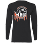 OPG Custom Design #23. Hack N Slice Golf. Freddy and Jason Fan Art. Ladies' Cotton LS T-Shirt