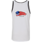 OPG Custom Design #12. Golf America. Male Edition. 2 Tone Tank 100% Combed and Ringspun Cotton