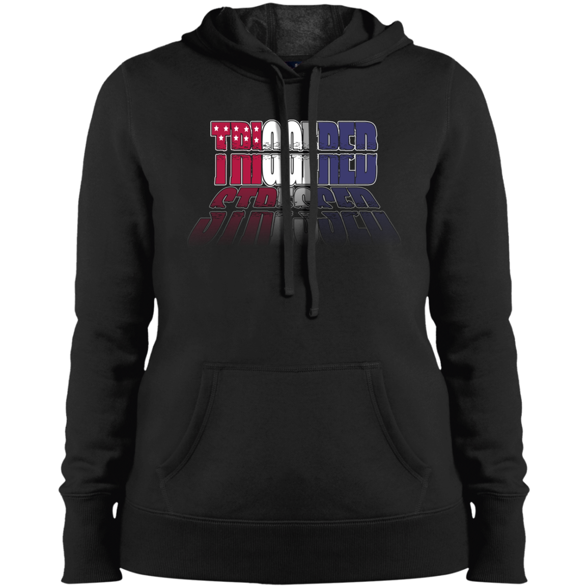 ArtichokeUSA Custom Design. TRIGGERED. STRESSED. Stop the Killing. Ladies' Pullover Hooded Sweatshirt