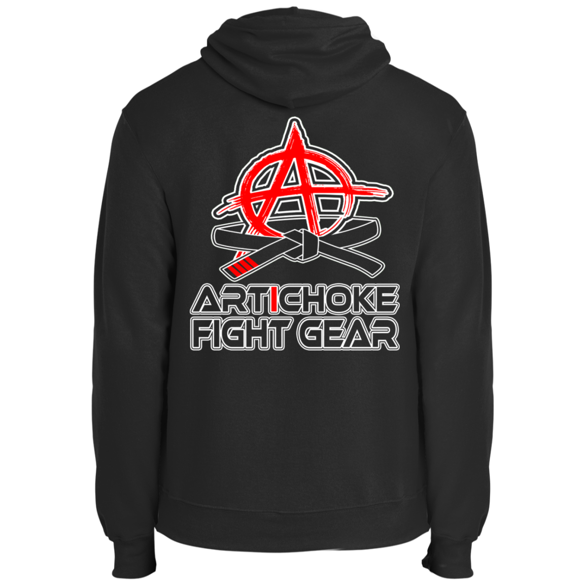 Artichoke Fight Gear Custom Design #10. Brutality. Mortal Kombat Parody. MMA. Fleece Hoodie
