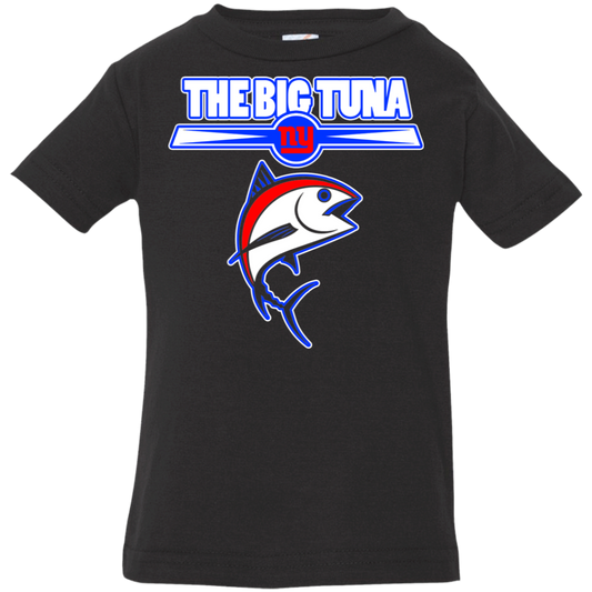 ArtichokeUSA Custom Design. The Big Tuna. Bill Parcell Tribute. NY Giants Fan Art. Infant Jersey T-Shirt