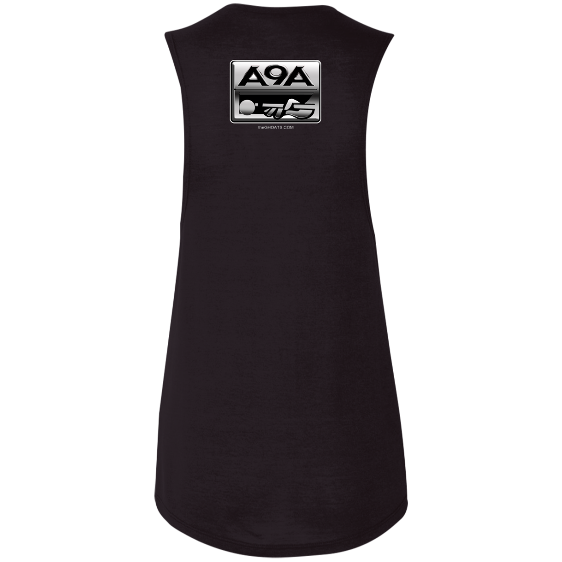 The GHOATS Custom Design. #3 POOL. APA Parody. Ladies' Flowy Muscle Tank