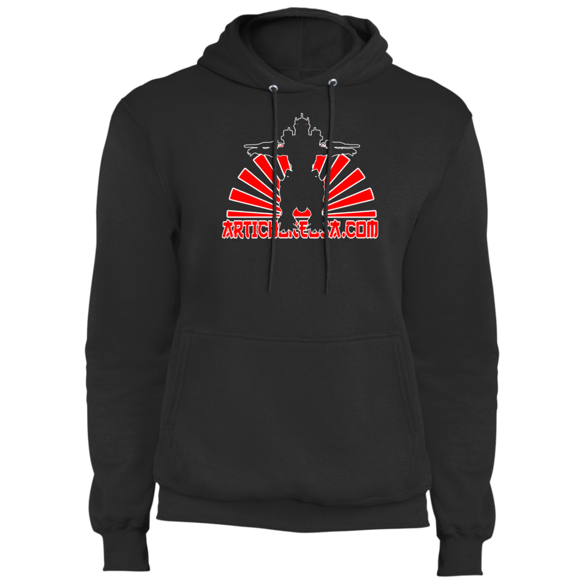 ArtichokeUSA Custom Design. Fan Art Mechagodzilla/Godzilla. Fleece Pullover Hoodie