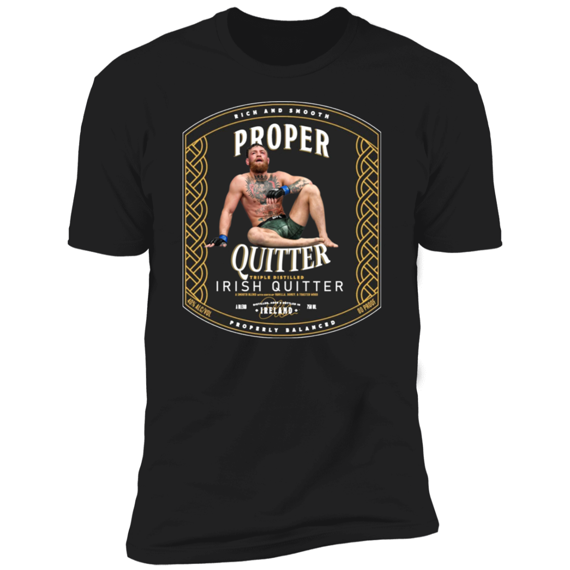 Artichoke Fight Gear Custom Design #15. Proper Quitter. Ultra Soft T-Shirt