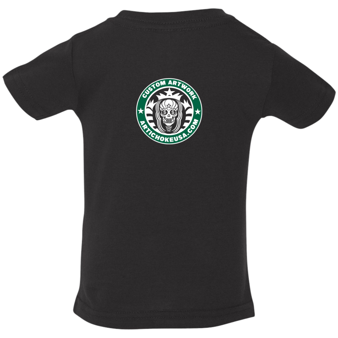 ArtichokeUSA Custom Design. Money Can't Buy Happiness But It Can Buy You Coffee. Infant Jersey T-Shirt