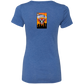 The GHOATS Custom Design. #38 Super 3. APA League. Ladies' Triblend T-Shirt