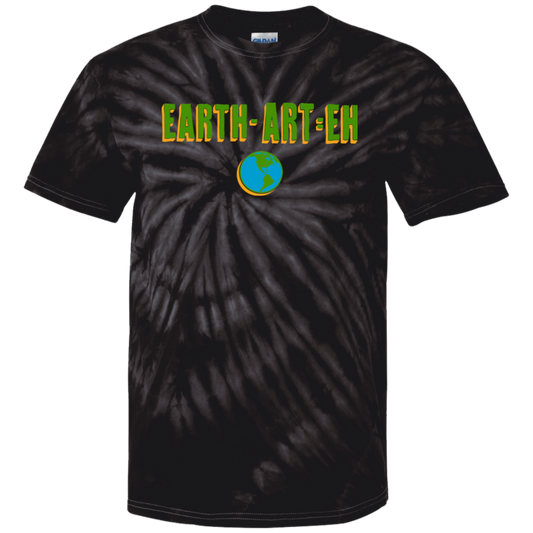 ArtichokeUSA Custom Design. EARTH-ART=EH. Youth Tie Dye T-Shirt