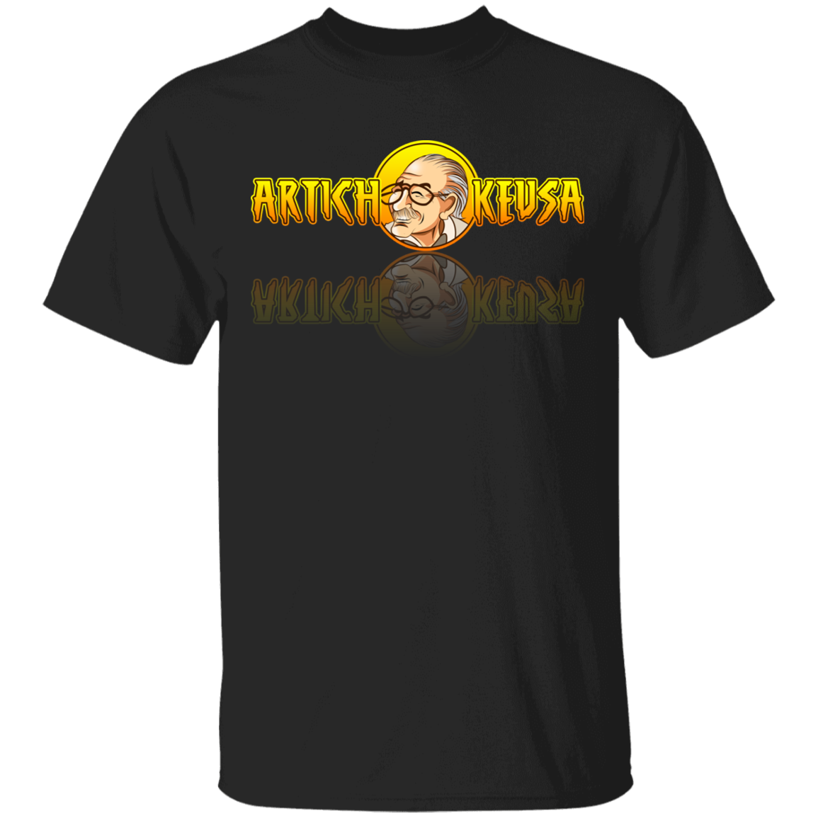 ArtichokeUSA Character and Font design. Stan Lee Thank You Fan Art. Let's Create Your Own Design Today. 100% Cotton T-Shirt