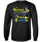 The GHOATS custom design #14. The Happiest Place On Earth. Fan Art. Long Sleeve Cotton T-Shirt
