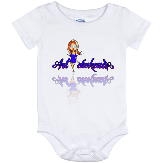 ArtichokeUSA Character and Font Design. Let’s Create Your Own Design Today. Blue Girl. Baby Onesie 12 Month
