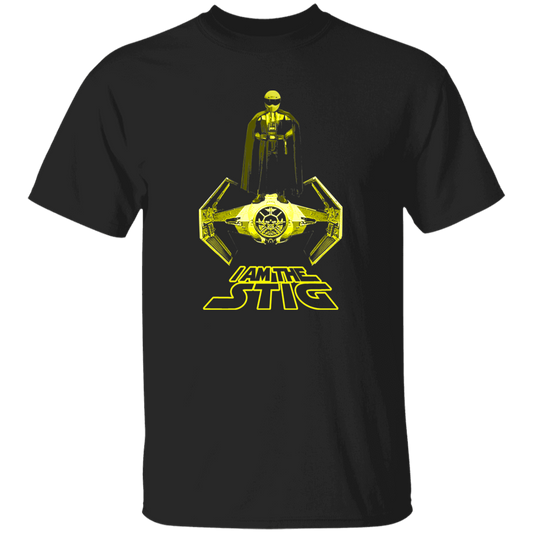 ArtichokeUSA Custom Design. I am the Stig. Vader/ The Stig Fan Art. Youth 5.3 oz 100% Cotton T-Shirt