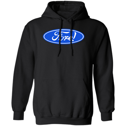 OPG Custom Design #11. Fore! Ford Parody. Basic Pullover Hoodie