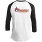 ArtichokeUSA Character and Font design. Let's Create Your Own Team Design Today. Arthur. Men's 3/4 Raglan Sleeve Shirt