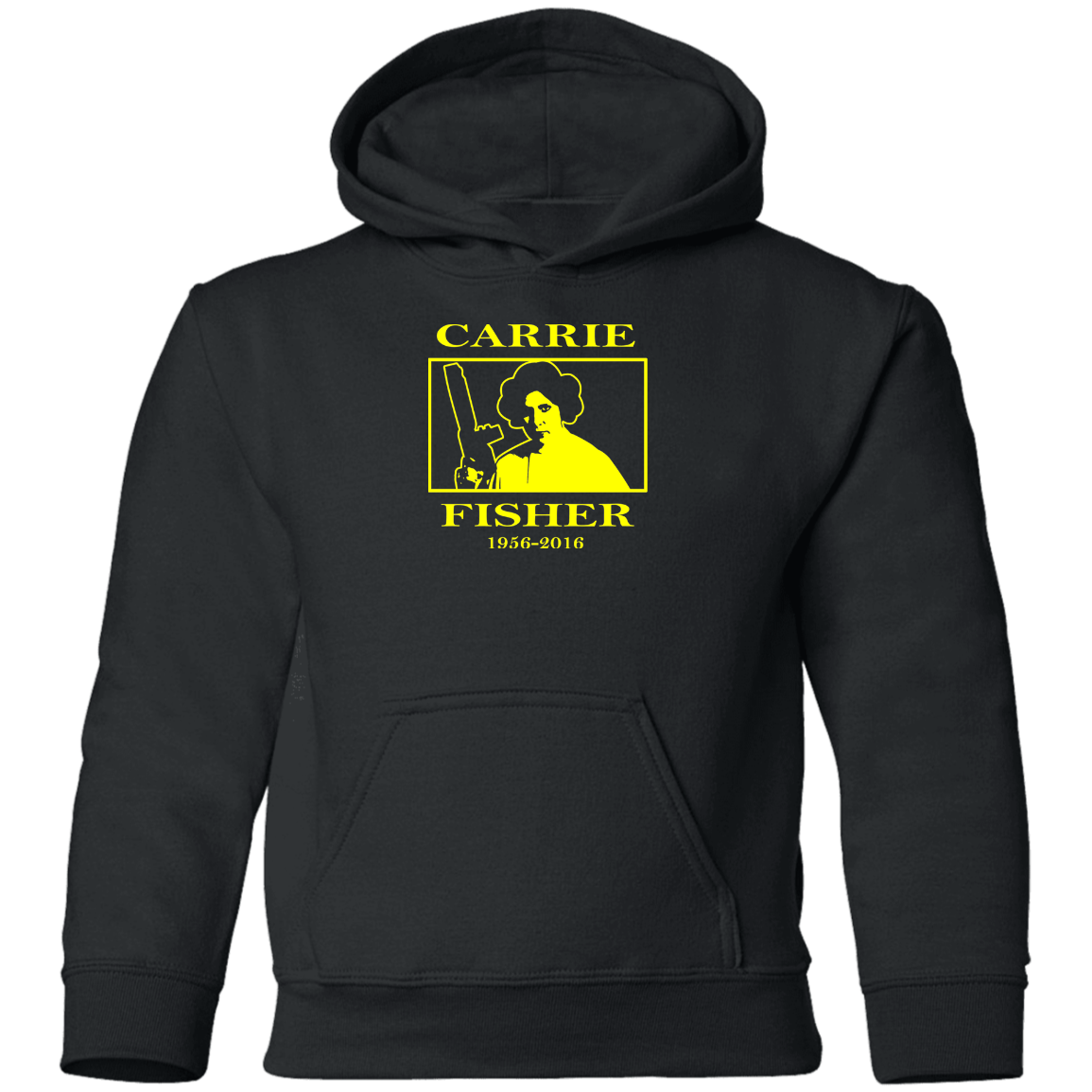 ArtichokeUSA Custom Design. You Miserable Slug. Carrie Fisher Tribute. Star Wars / Blues Brothers Fan Art. Youth Pullover Hoodie