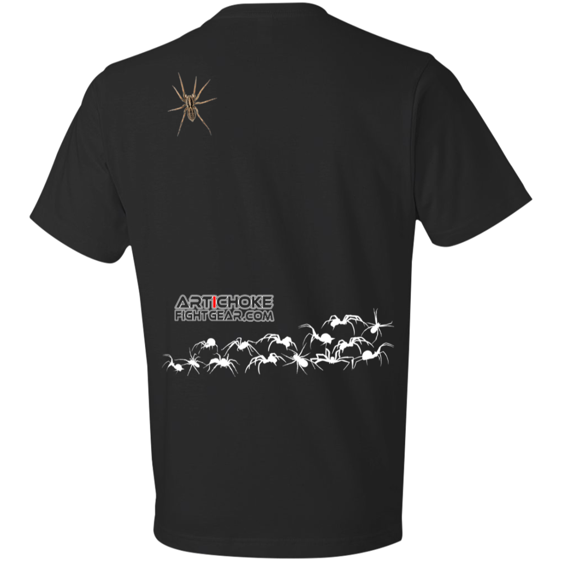 Artichoke Fight Gear Custom Design #1. Arachnophobia: Fear of Spiders. Spider Guard. It's a Jiu Jitsu Thing. Pre-Shrunk 100% Combed Ringspun Cotton T-Shirt