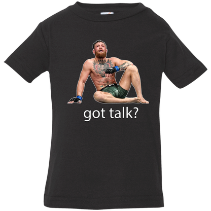 Artichoke Fight Gear Custom Design #10. Got Talk? Infant Jersey T-Shirt