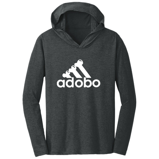 ArtichokeUSA Custom Design. Adobo. Adidas Parody. Triblend T-Shirt Hoodie