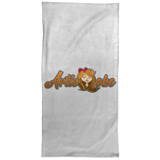 ArtichokeUSA custom design with text #14. Hand Towel - 15x30