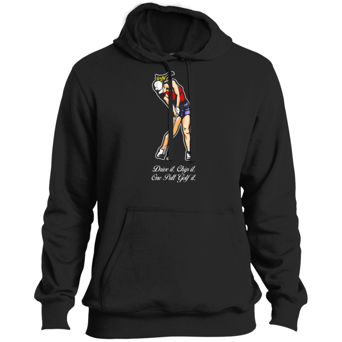 OPG Custom Design #9. Drive like a girl. Soft Style Pullover Hoodie