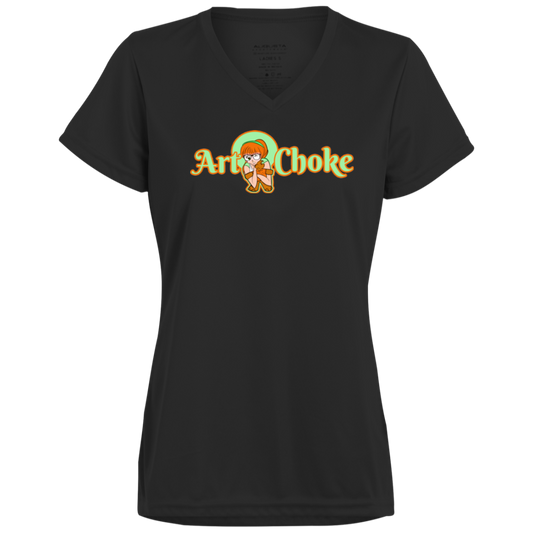 ArtichokeUSA Character and Font Design. Let’s Create Your Own Design Today. Winnie. Ladies’ Moisture-Wicking V-Neck Tee