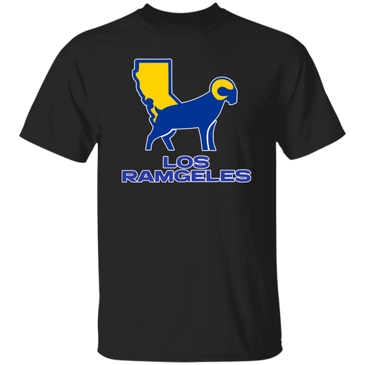 ArtichokeUSA Custom Design. Los Ramgeles. Fan Art. 100% Cotton T-Shirt