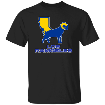 ArtichokeUSA Custom Design. Los Ramgeles. Fan Art. 100% Cotton T-Shirt