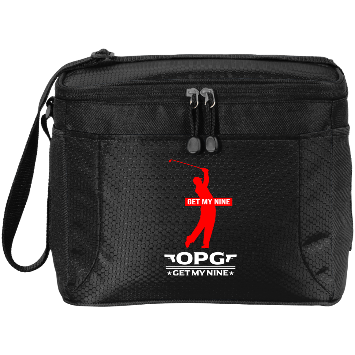 OPG Custom Design #16. Get My Nine. Male Version. 12-Pack Cooler