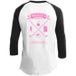 ZZZ#20 OPG Custom Design. 1st Annual Hackers Golf Tournament. Ladies Edition. Youth 3/4 Raglan Sleeve Shirt