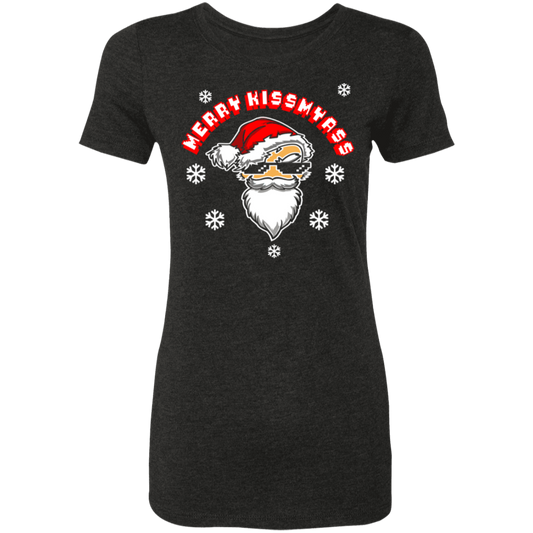 santa and hos front NL6710 Ladies' Triblend T-Shirt