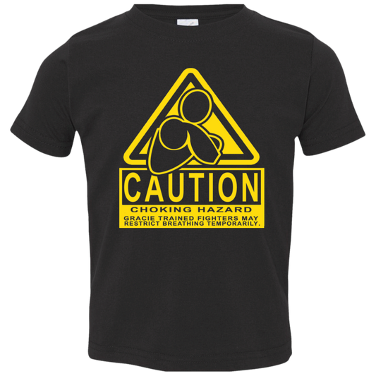 Artichoke Fight Gear Custom Design #7. Choking Hazard. Toddler Jersey T-Shirt