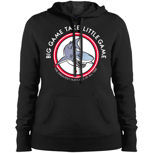 The GHOATS Custom Design. #25 Big Game Take Little Game. Ladies' Pullover Hoodie